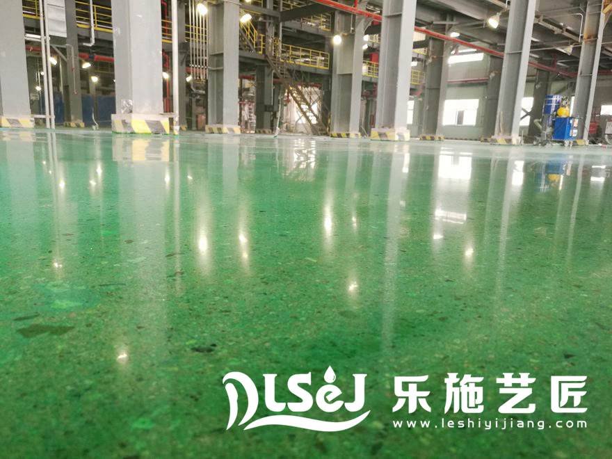 固化染色/抛光地坪系统