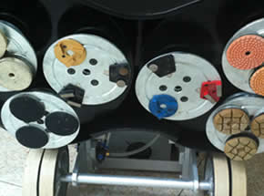 乐施艺匠专用金属磨片（富世华/国产三孔/PCD）/树脂磨片