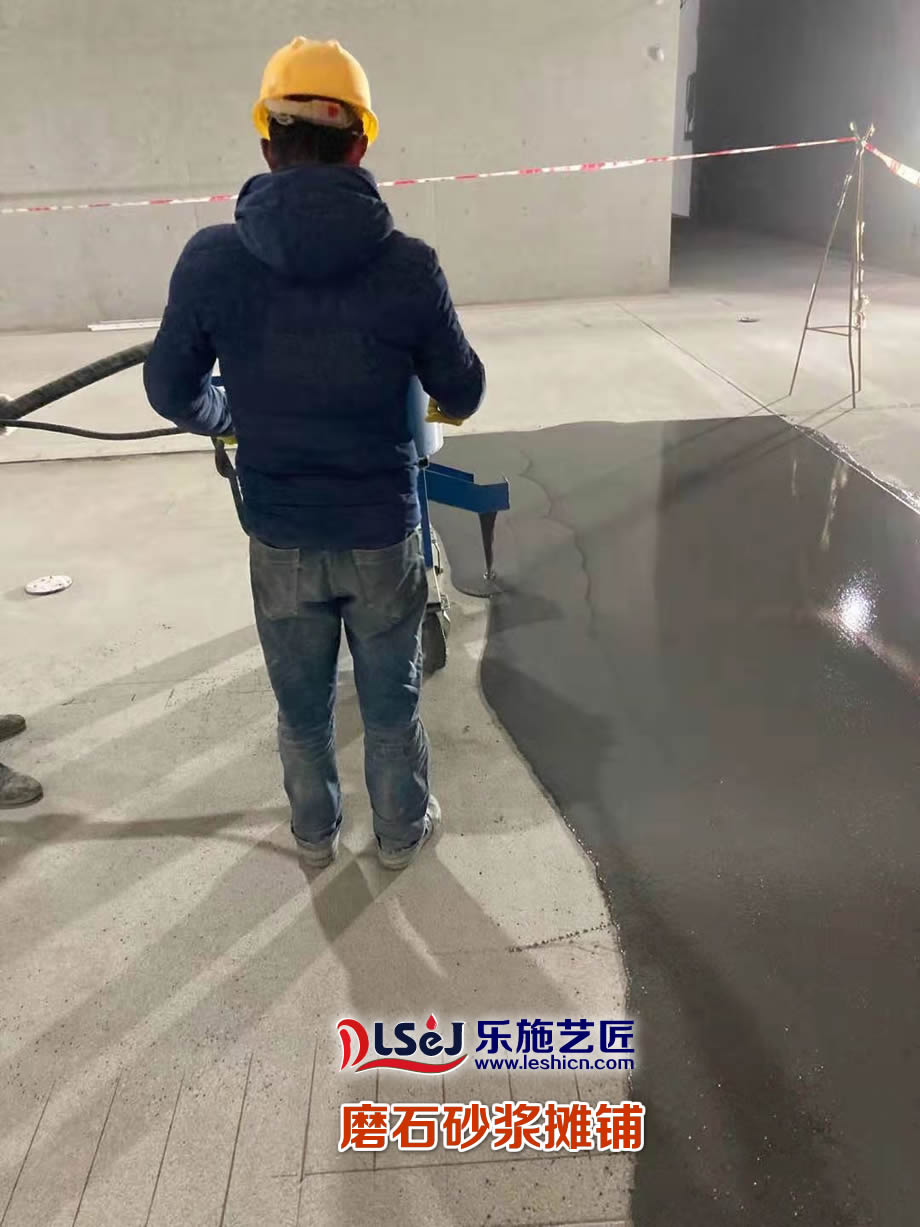 砂浆摊铺施工(图3)