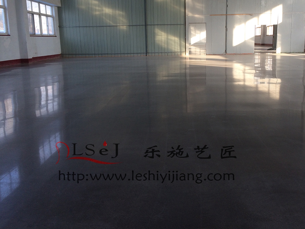 青岛宇越五金索具有限公司仓库旧地面翻新工程