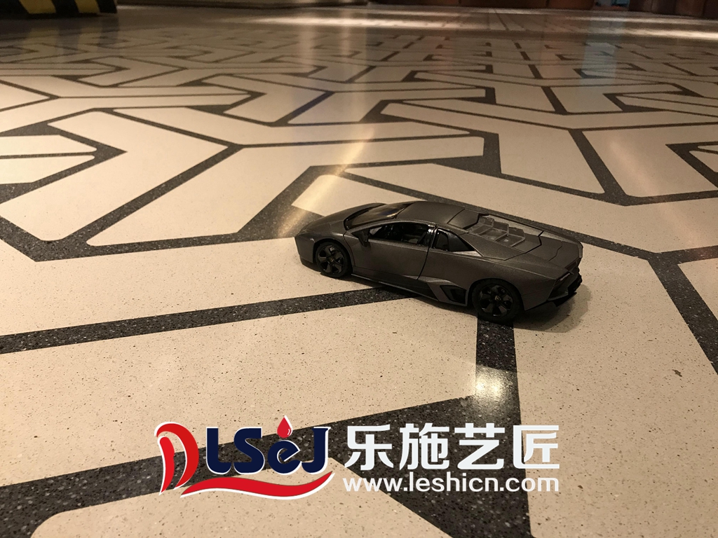 海信天玺地下9号车库磨石工程