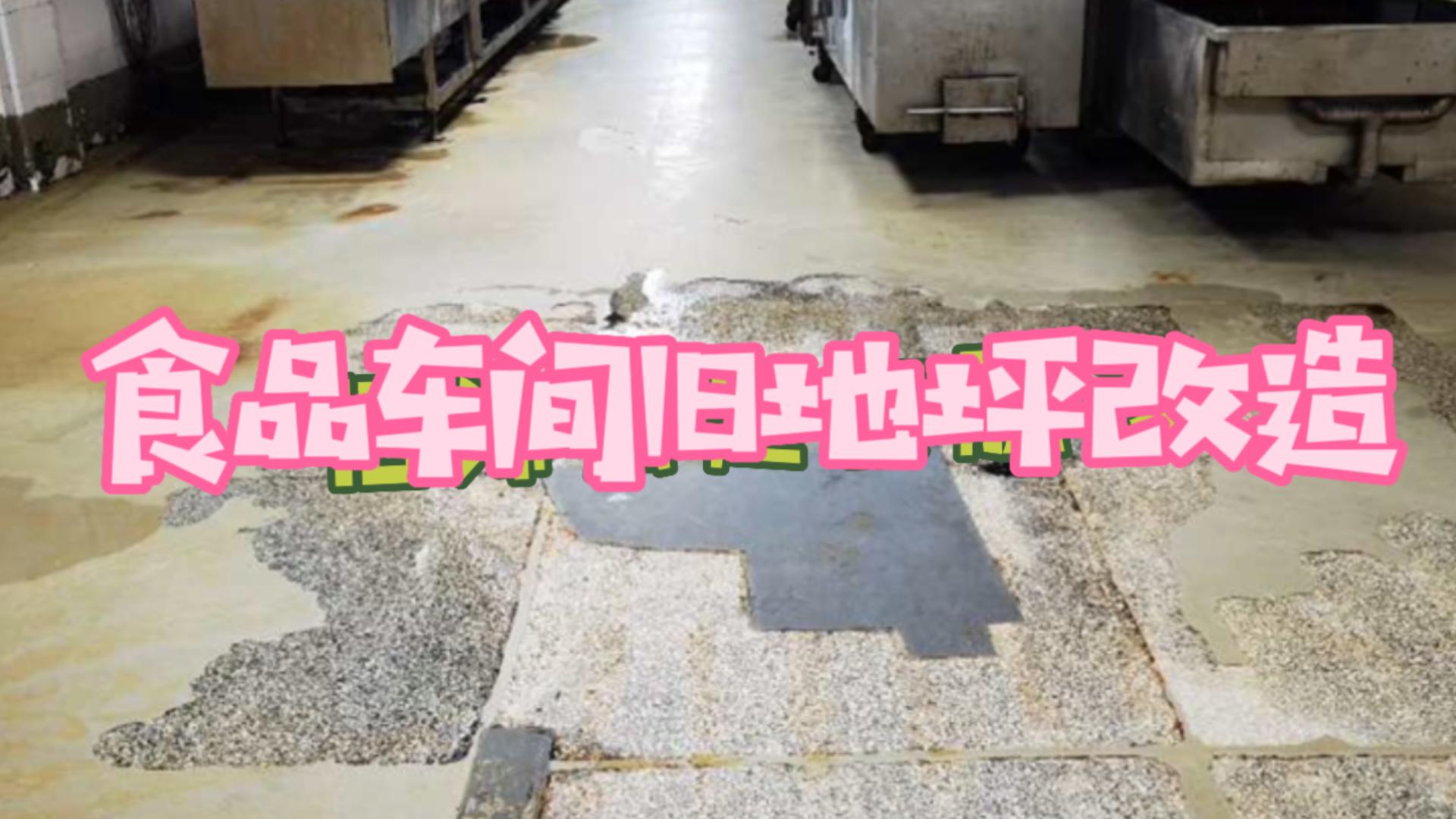 食品车间旧地坪改造