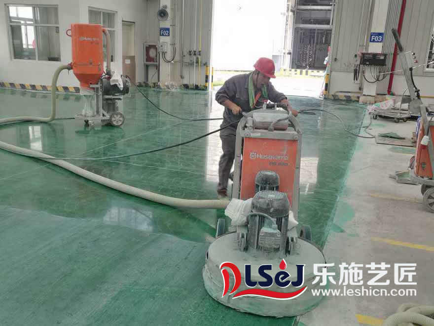 固化染色/抛光地坪系统