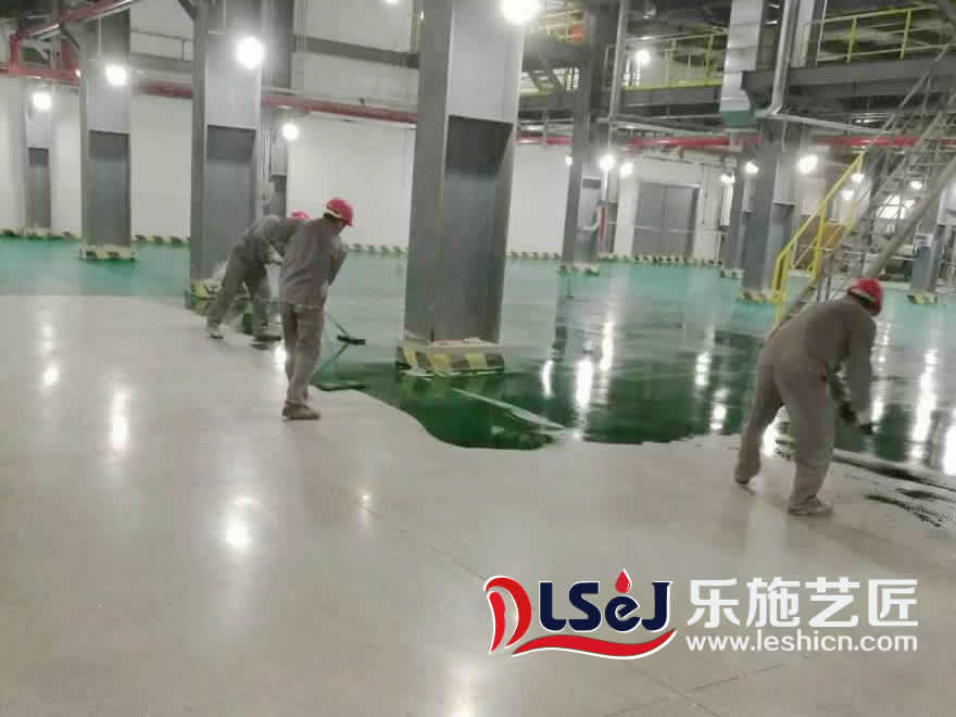 固化染色/抛光地坪系统