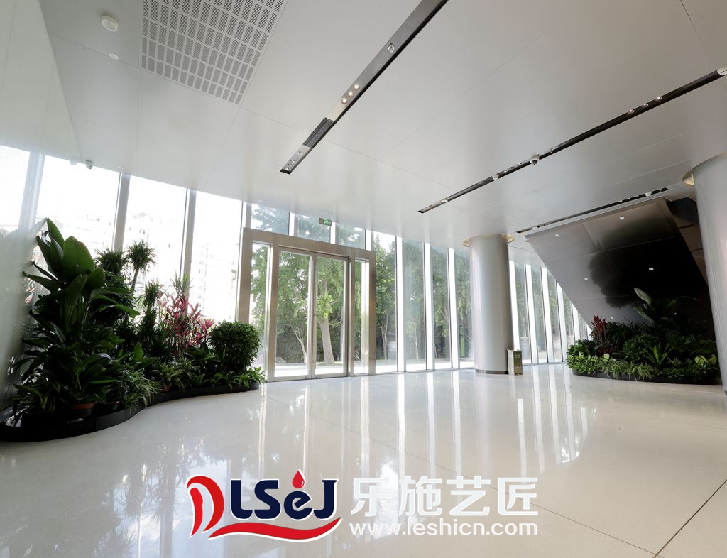 北京大成金隅办公楼大堂磨石